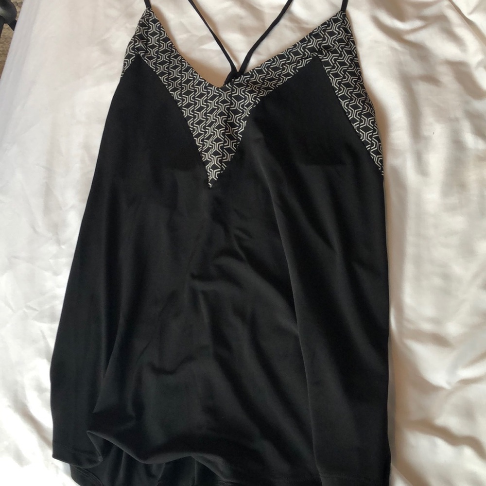 Patterned tank blouse